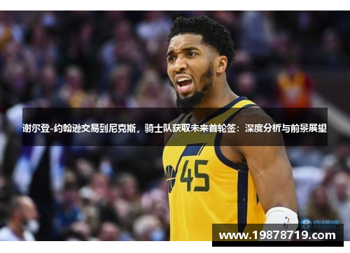谢尔登-约翰逊交易到尼克斯，骑士队获取未来首轮签：深度分析与前景展望