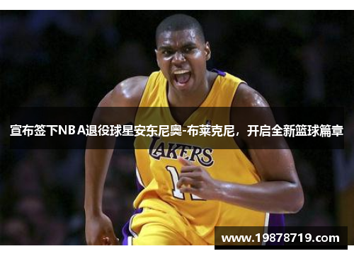 宣布签下NBA退役球星安东尼奥-布莱克尼，开启全新篮球篇章